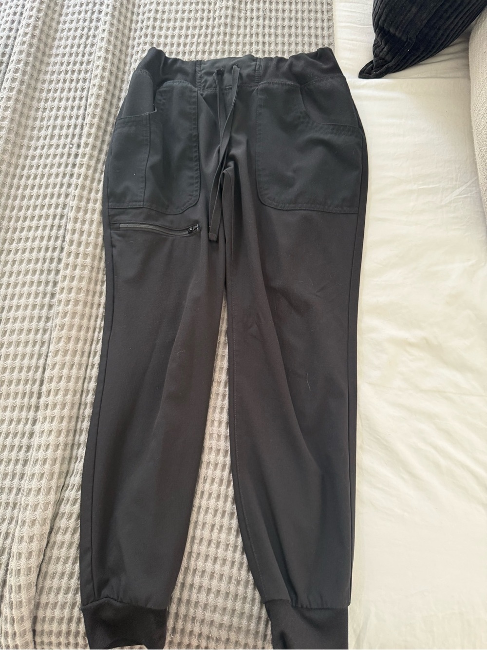 Black Heartsoul womens jogger scrub Pants